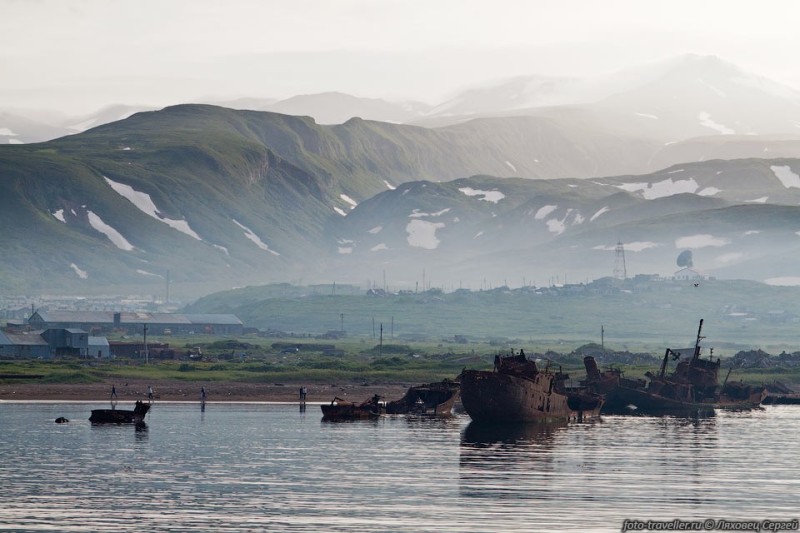 Create meme: Paramushir Island, Severo Kurilsk paramushir island, Paramushir island Kuril Islands