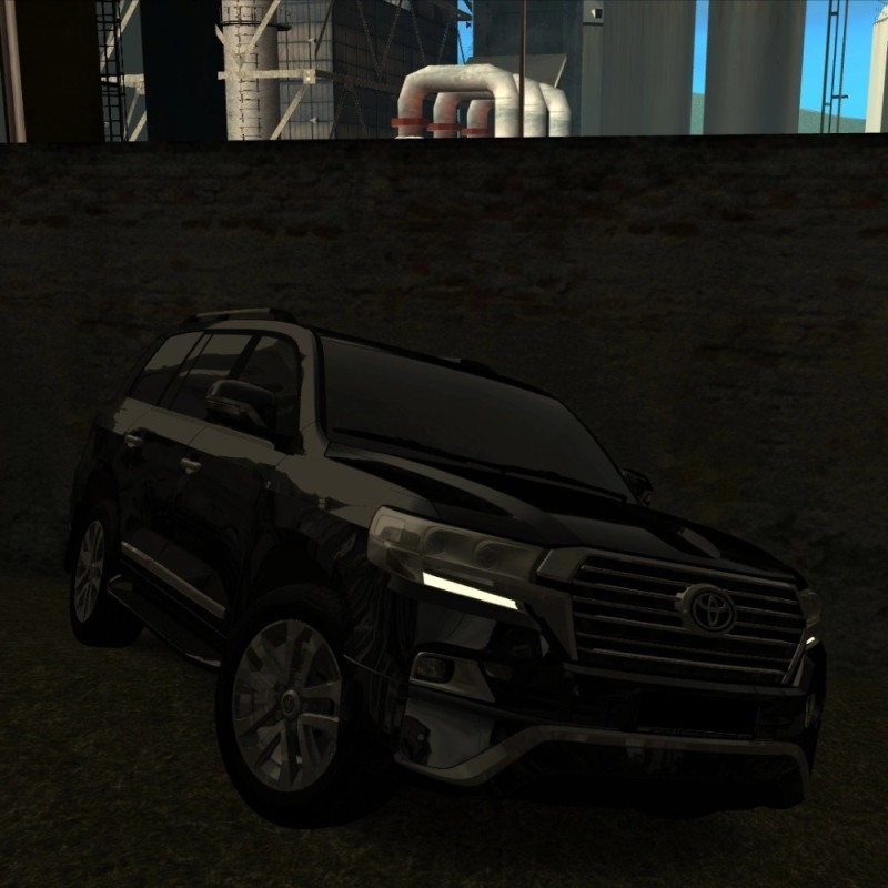 Create meme: toyota land cruiser 200, toyota land cruiser 200 bandit, toyota land cruiser 200 wald GTA