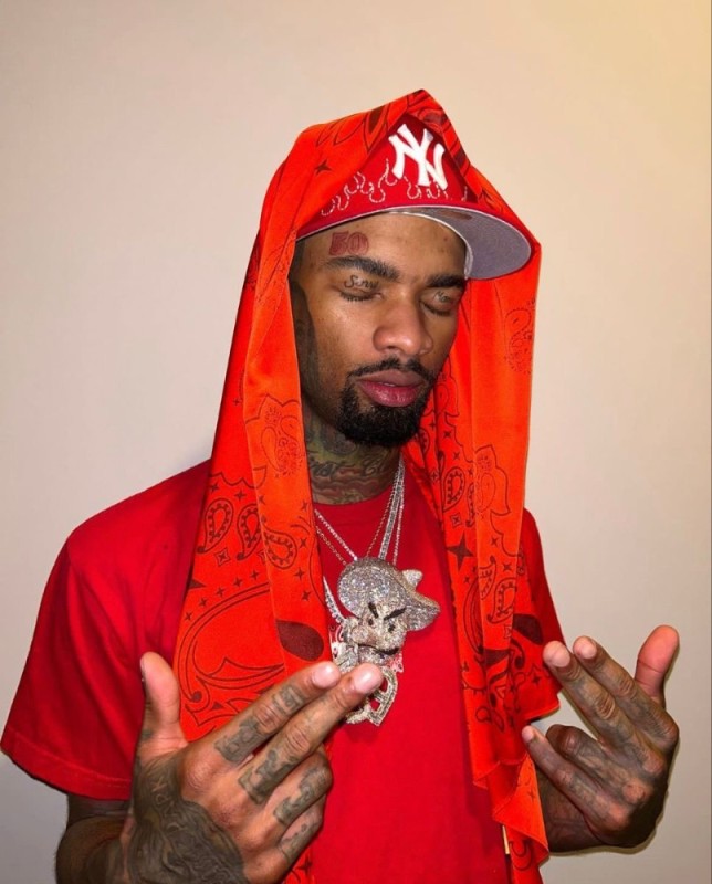 Create meme: famous rappers, Slimesito is a rapper, frame 