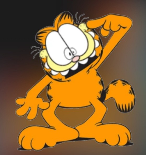 Create meme: garfield cat, garfield characters, garfield stickers