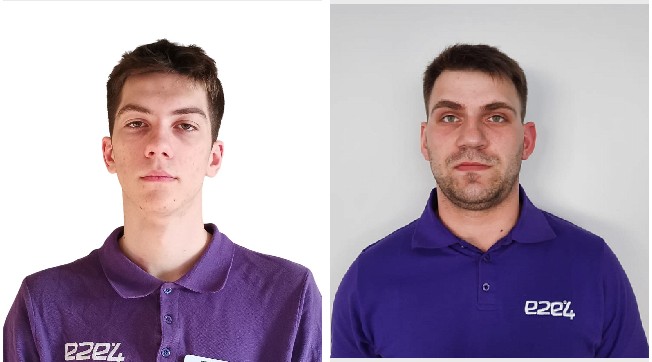 Create meme: male , the man is French, purple polo