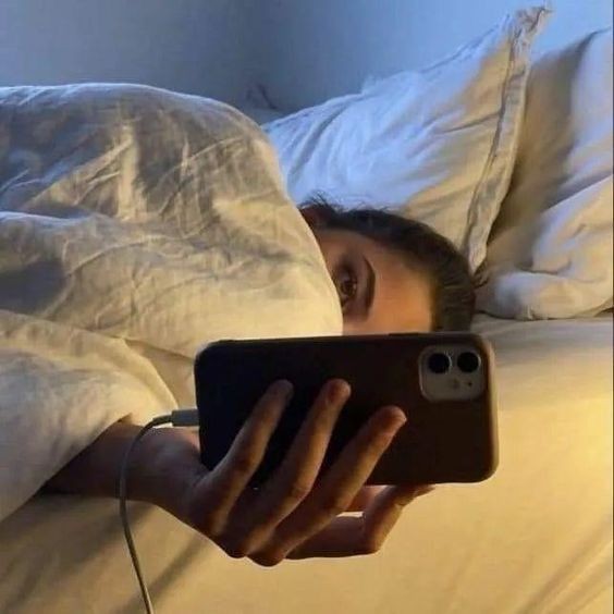 Create meme: before going to sleep, At night on the phone, Sleeping next to the phone