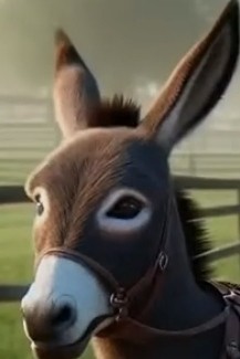 Create meme: A beautiful donkey, donkey and donkey, a donkey is an animal