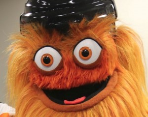 Create meme: mascot, gritty flyers