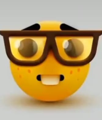 Create meme: Emoji emoticons, glasses emoticon, smiley with glasses