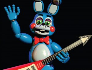 Create meme: five nights at Freddy's, toy bonnie, the Bonnie