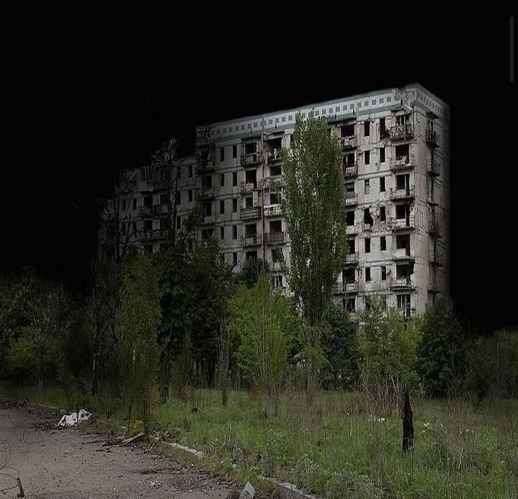 Create meme: abandonment of russia, abandoned, abandoned construction site