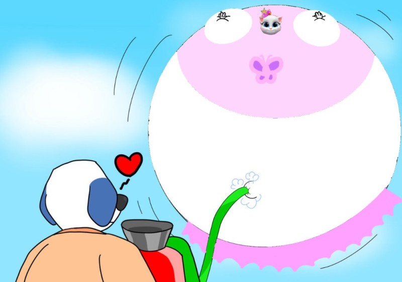 Create meme: anime , kawaii, bfdi inflation bubble