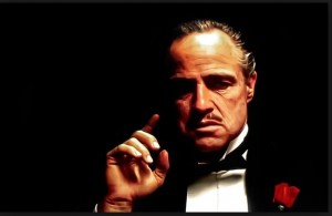 Create meme: el padrino, Marlon Brando, Corleone