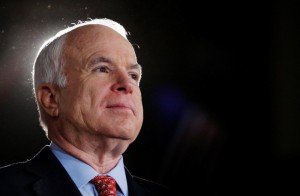 Create meme: jacob burns, john mccain: for whom the bell tolls, who the