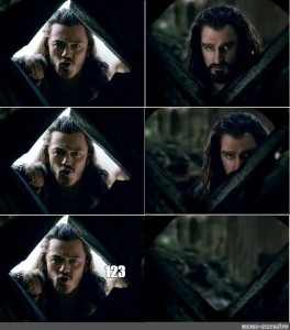 Create meme: meme with Thorin template, meme with Thorin Oakenshield pattern, meme with Thorin Oakenshield