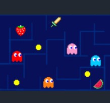 Create meme: the pacman game, Packman game, pakman screenshot