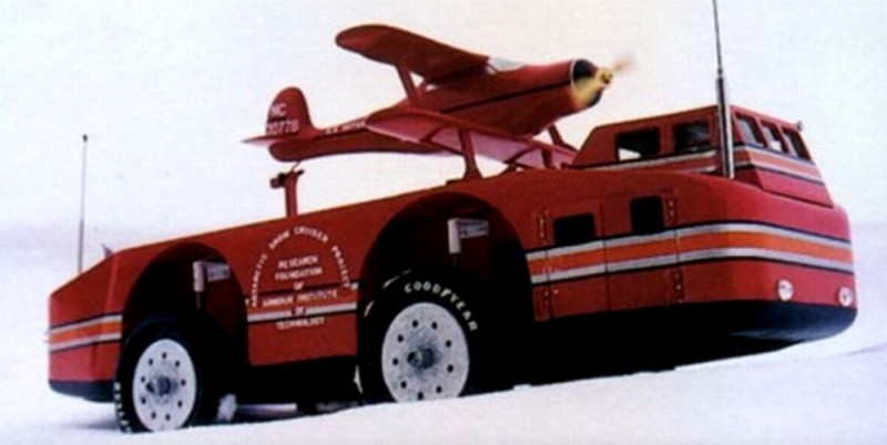 Создать мем: вездеход антарктический snow cruiser, antarctic snow cruiser 1939, snow cruiser