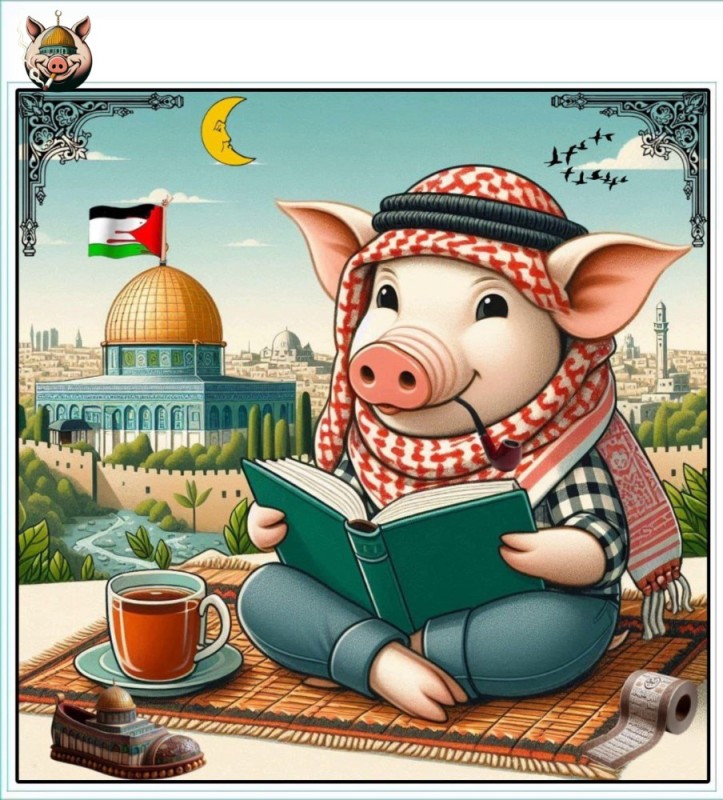 Create meme: Russian pig, piggy with money, pigs