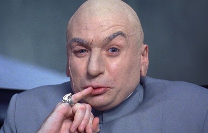 Create meme: Dr. evil , Dr. Evil Austin Powers movie, austin powers Dr. Evil 4k