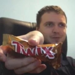 Create meme: twix, daddy twix, papich shows a candy bar