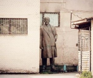 Create meme: Stas Mikhailov, Vladimir Ilyich Lenin, Lenin around the corner
