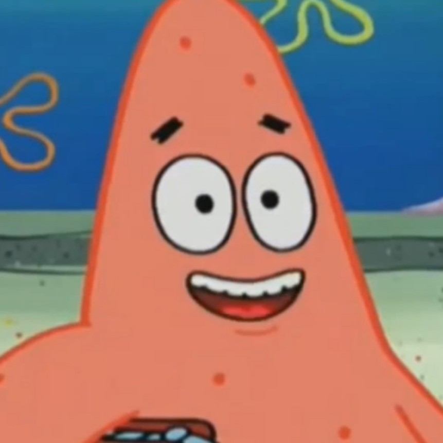 funny patrick star