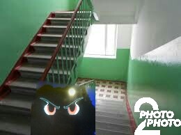 Create meme: entrance, the entrance of a house