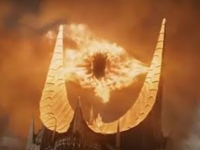 Create meme: the all-seeing eye of Sauron, the eye of sauron the lord of the rings, Lord of the rings eye of sauron