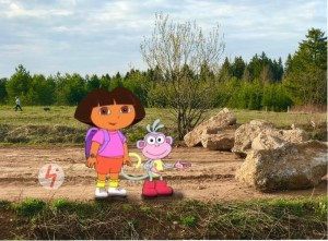 Create meme: Dora the Explorer cartoon, Dasha traveler series, Dora the Explorer animated series footage