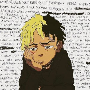 Create meme: XXXTentacion, drawings xxtentacion anime, ayy by vincent xxxtentacion