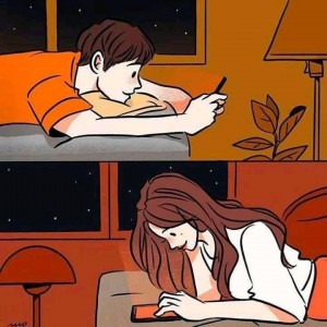 Create meme: funny comics, jokes comics, long-distance relationships