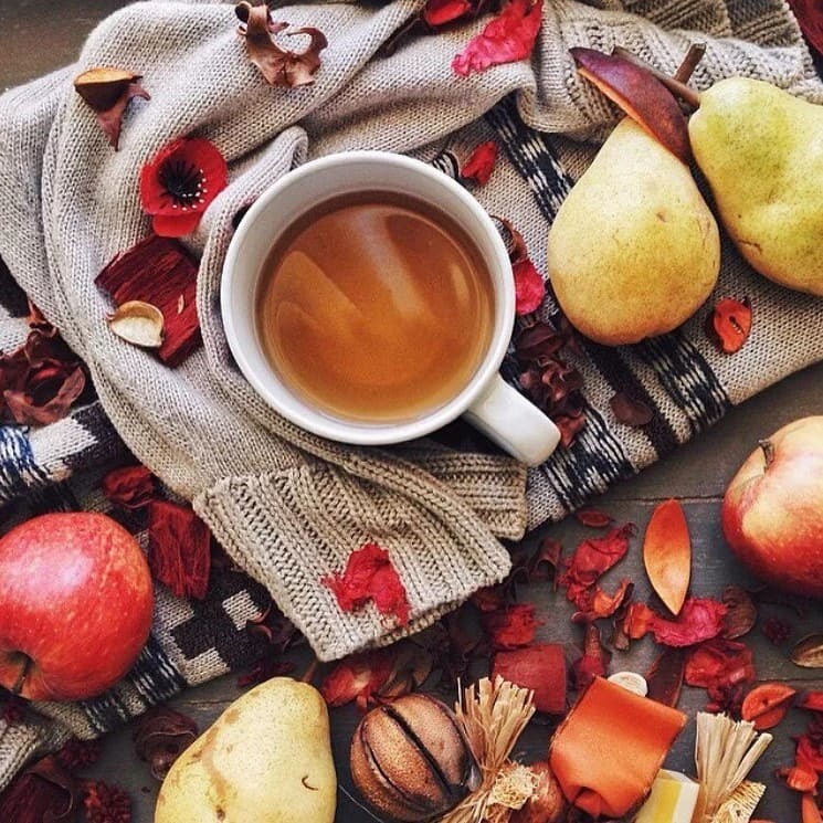 Create meme: cozy autumn, autumn tea party, coffee autumn