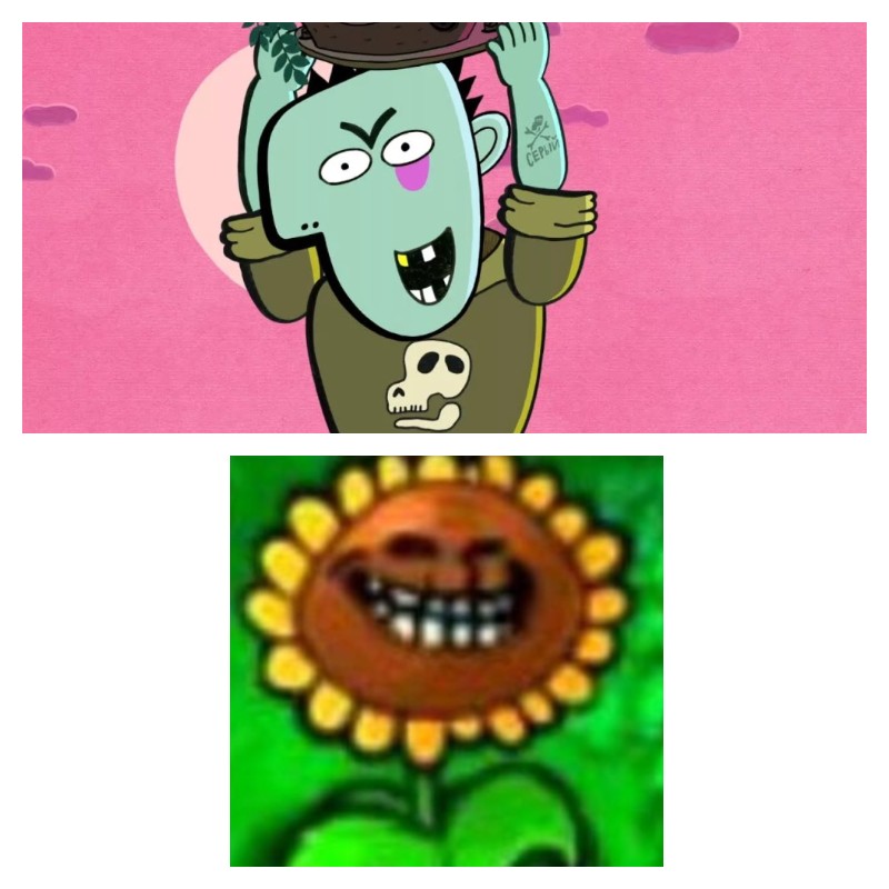 Create meme: sunflower from plants vs zombies, Plants vs zombies 1 part sunflower, sunflower from the game plants vs zombies