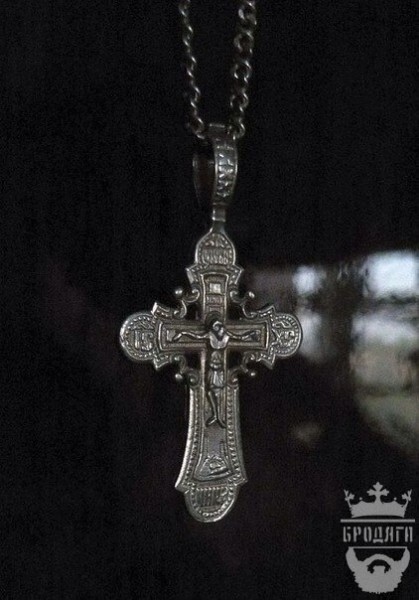 Create meme: orthodox cross, silver cross, Orthodox cross