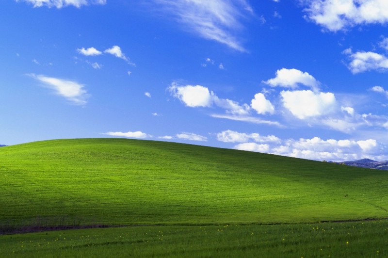 Create meme: background windose HP, windows background field, "Serenity" (bliss)