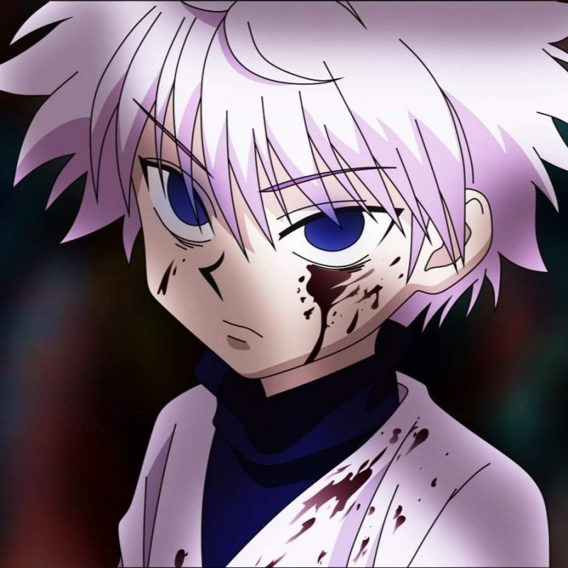 Create meme: killua anime, killua, hunter x hunter killua