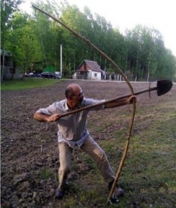 Create meme: English long bow