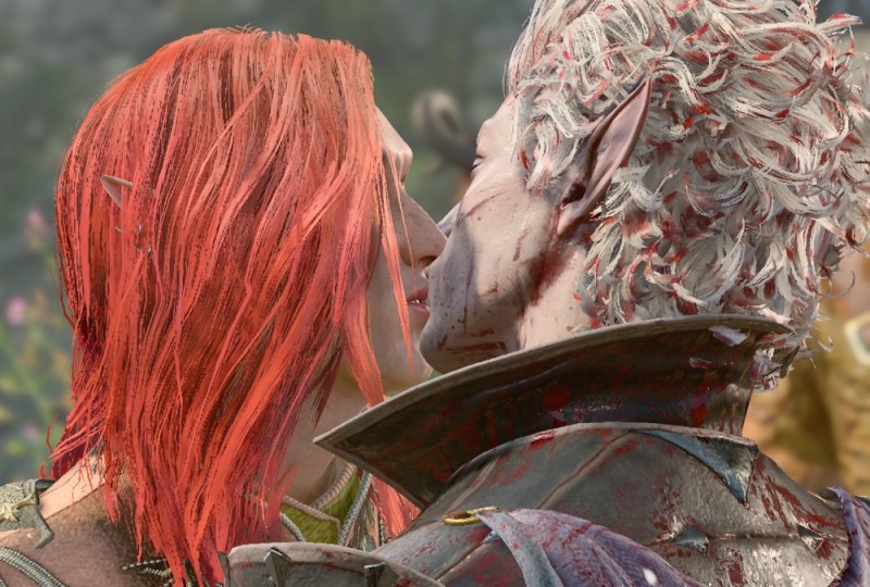 Create meme: The Witcher 3: Wild Hunt, Alistair and Kaylan, the witcher 3 triss