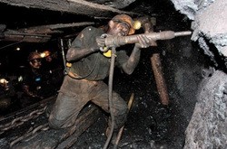 Create meme: mine, coal mining in the mine, pictures of coal miners