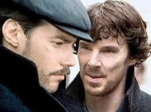 Create meme: Sherlock Holmes first channel, Sherlock, Benedict Sherlock