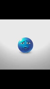 Создать мем: emoji blue, блу эмоджи, синие смайлы