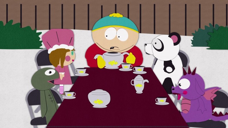 Create meme: Eric Cartman Tea Party, Cartman South Park, Eric Cartman South Park