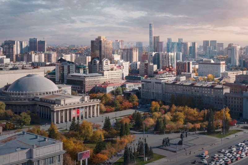 Create meme: Novosibirsk Opera House, Novosibirsk , novosibirsk opera house from above