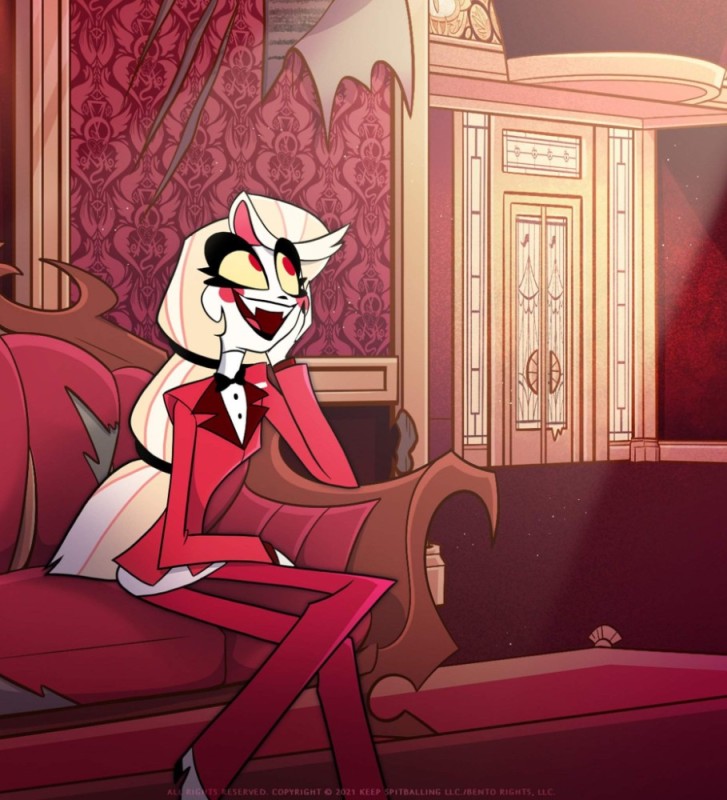 Create meme: the hotel hasbeen, Charlie hotel hazbin, characters hotel hazbin