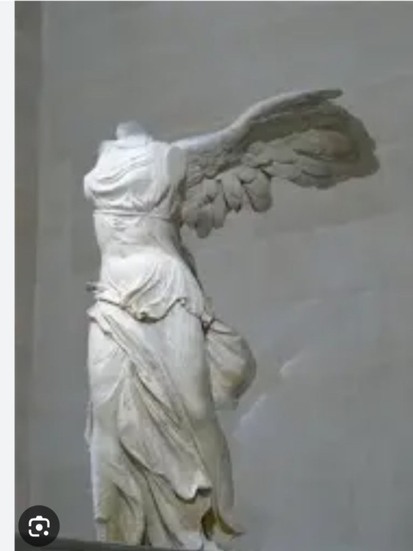 Создать мем: богиня ника статуя, ника самофракийская, the nike of samothrace