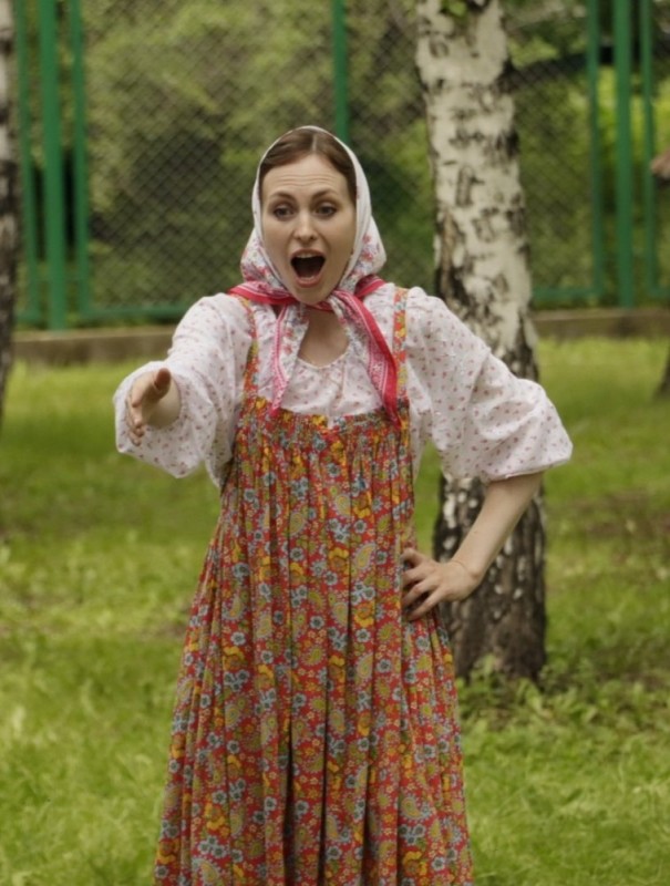 Create meme: screenshot , folk costume, Russian traditional costumes
