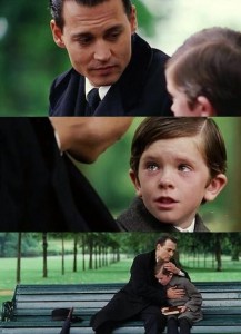 Create meme: meme johnny Depp and the boy, memes with johnny Depp, johnny Depp memes