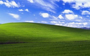 Create meme: Windows XP, Windows serenity, windose HP serenity