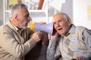 Создать мем: hearing aid, тугоухость у пожилых, категории пенсионеров