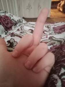 Create meme: thumb, fingers