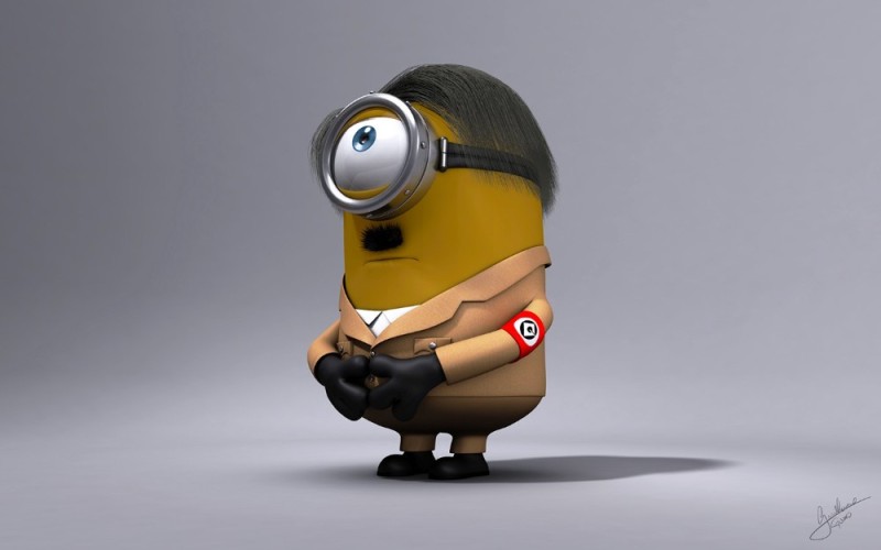 Create meme: minion carl, funny minion, cool minion