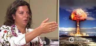 Create meme: Simonyan, atomic bomb explosion, nuclear explosions