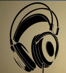 Create meme: headphones art logo, headphones illustration, dj headphones