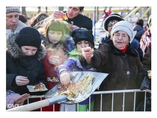 Масленица песня блин